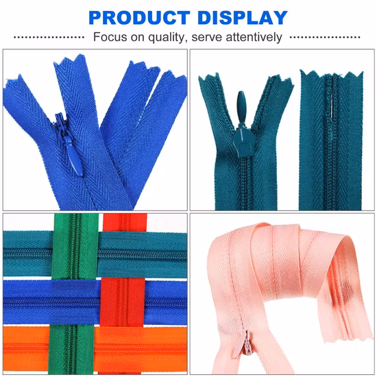 Venda por grosso de alta qualidade 3# Nylon Zipper Long Chain para saco